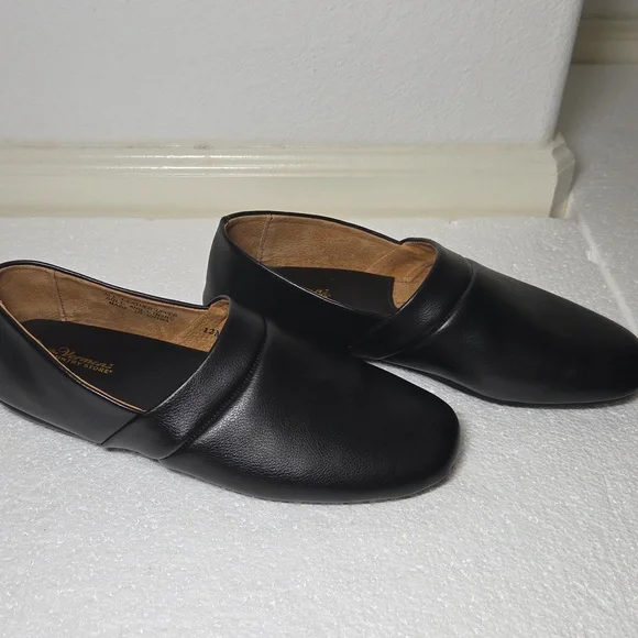 The Vermont Country Store | Men's Leather Slippers | 12M - Picture 5 of 5